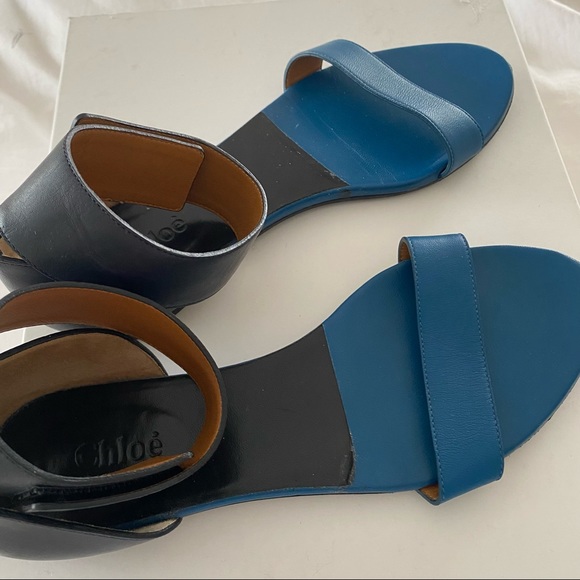 Chloe brand ankle wrap sandals - Picture 3 of 8